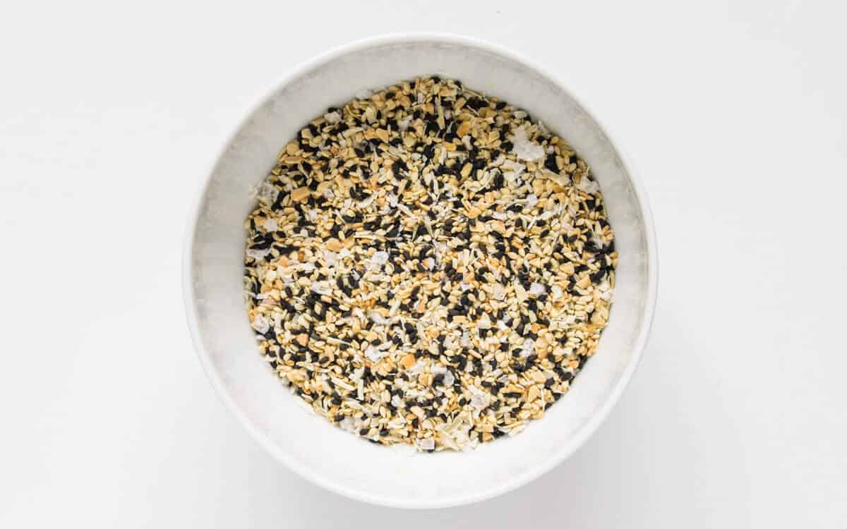 Everything Bagel Seasoning in a bowl