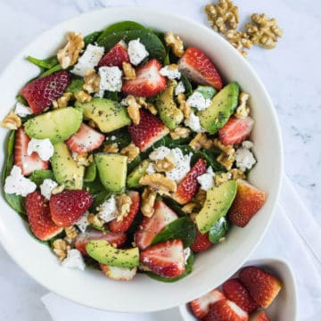 Strawberry Spring Salad Cooking With Ayeh - Cooking With Ayeh