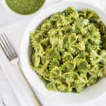 Superfood Pesto Pasta in a bowl