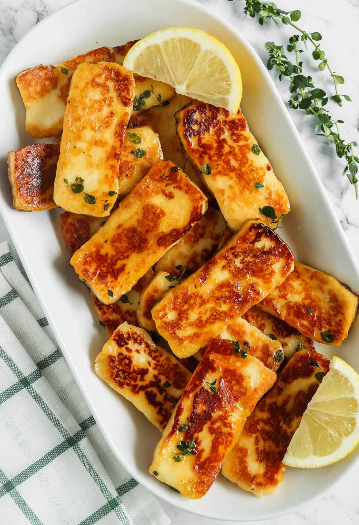 Honey Glazed Halloumi (2024)