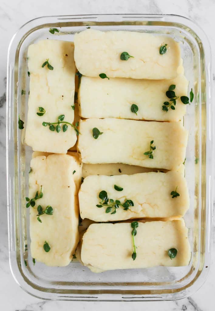 Honey Glazed Halloumi Cooking With Ayeh