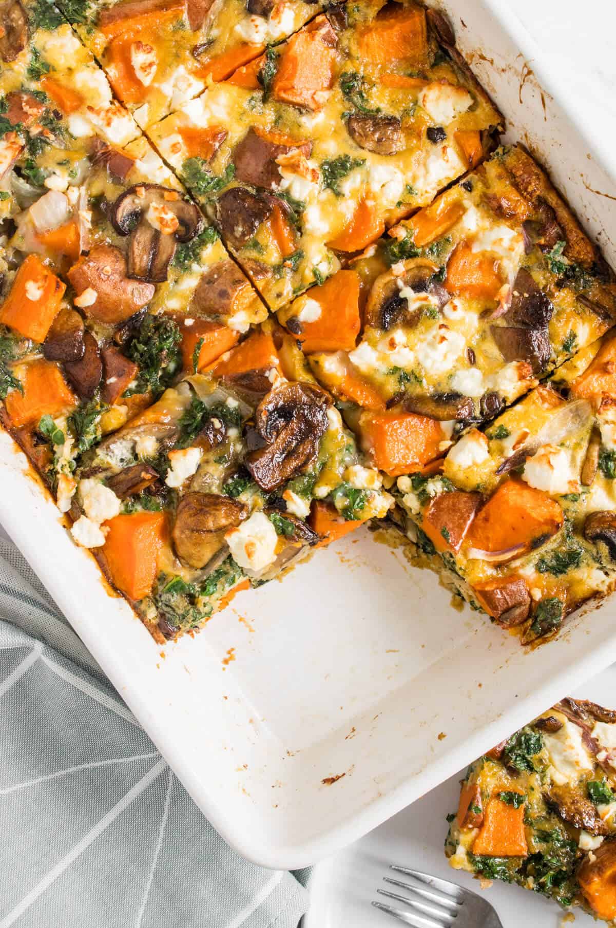 Mediterranean Vegetable Frittata - How to Make a Vegetable