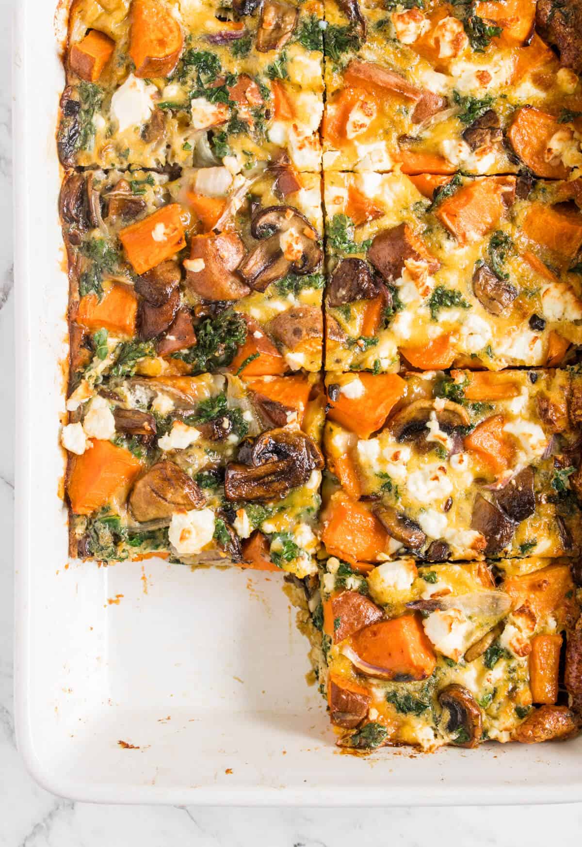 Mediterranean Vegetable Frittata - How to Make a Vegetable