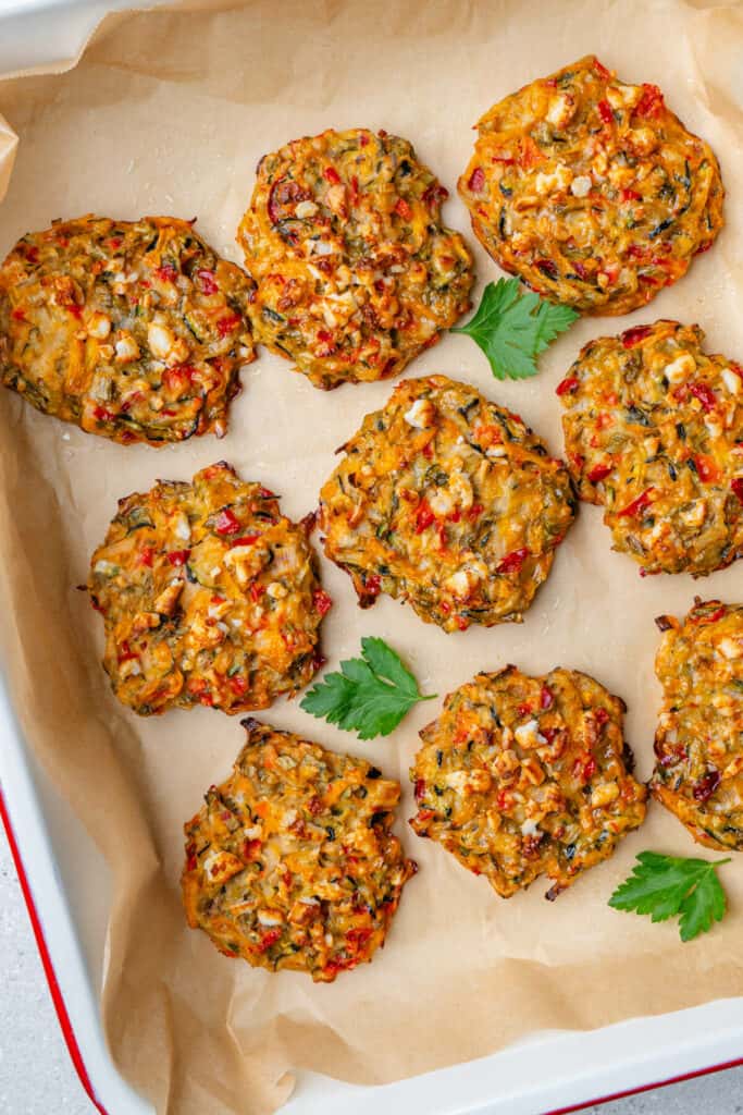 Vegetable Fritters (Baked Not Fried) Cooking With Ayeh