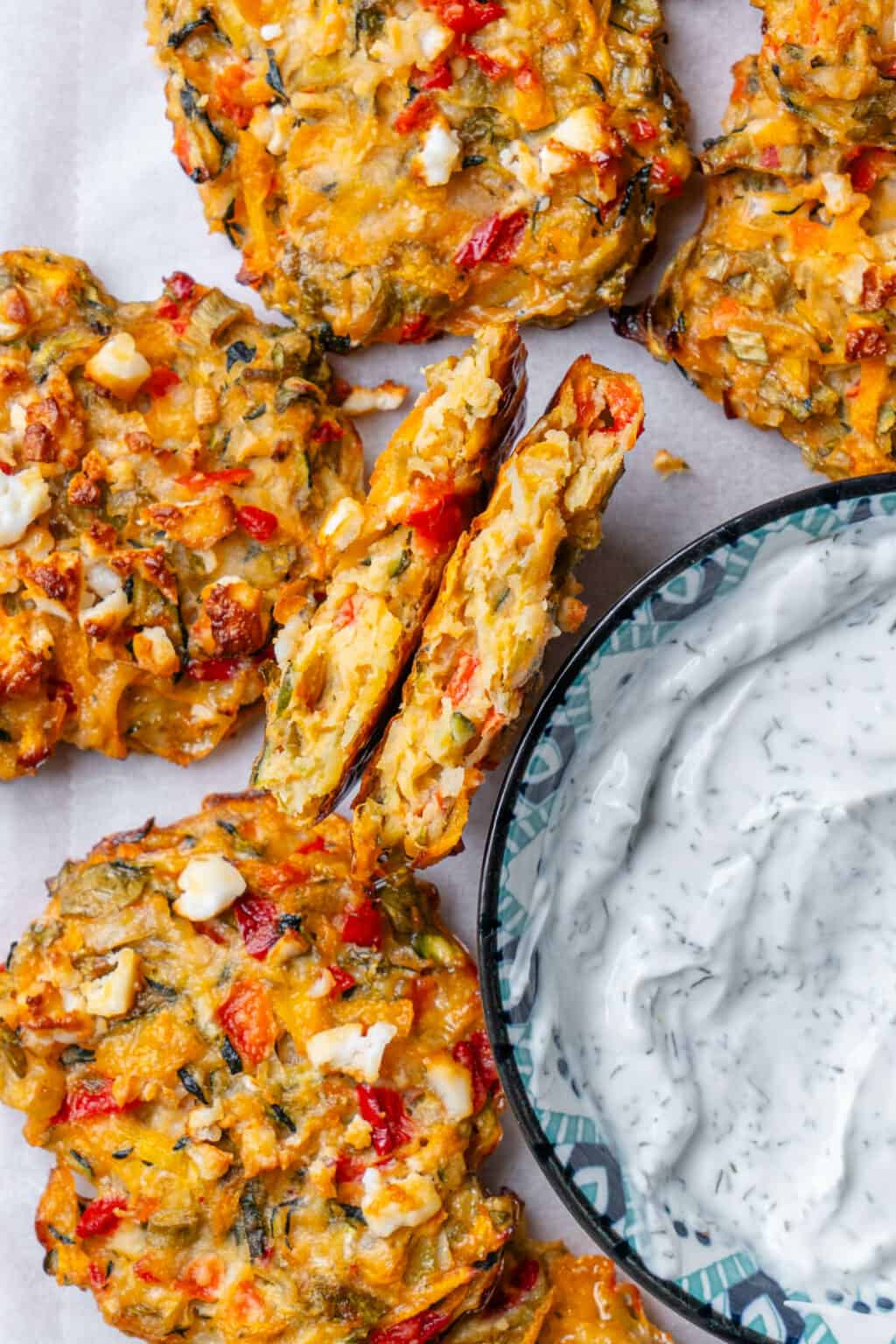 Vegetable Fritters (Baked Not Fried) Cooking With Ayeh