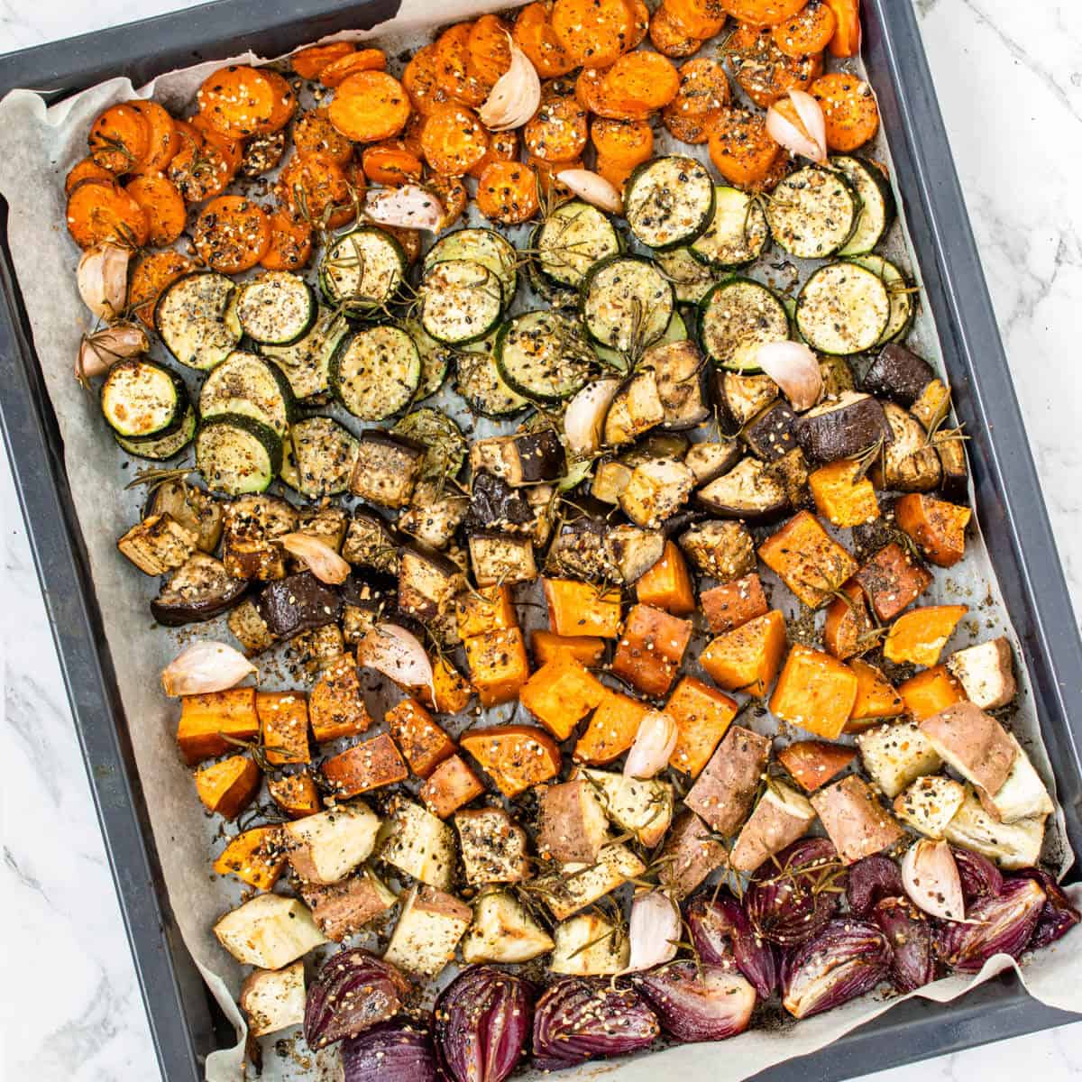 Oven Roasted Vegetables - Cooking With Ayeh