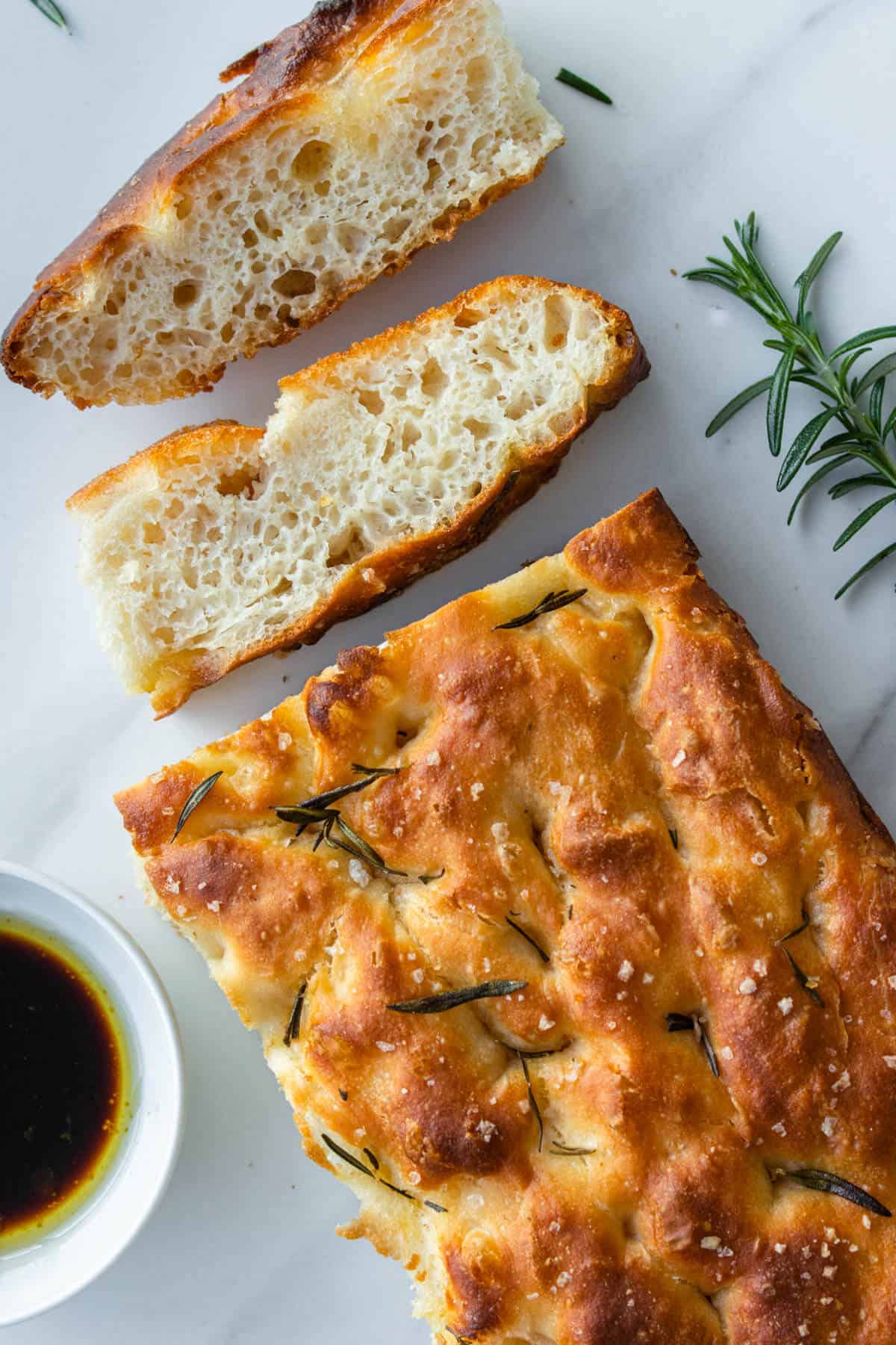 No Knead Focaccia Bread - Italian Recipe Book