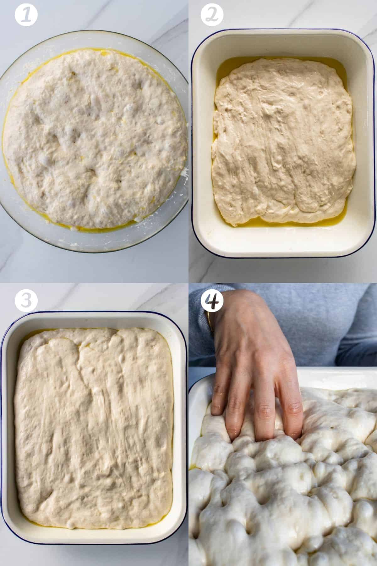 Easy Low-Flour Cast Iron Focaccia Bread Recipe by Tasty