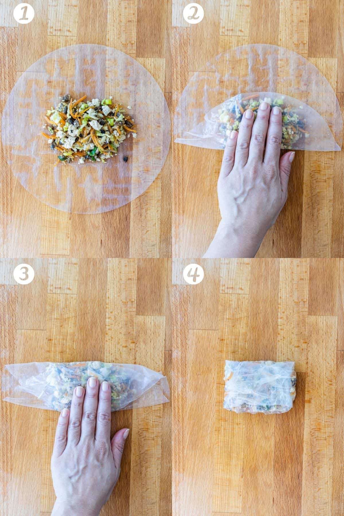 Rice Paper Dumplings - Elavegan