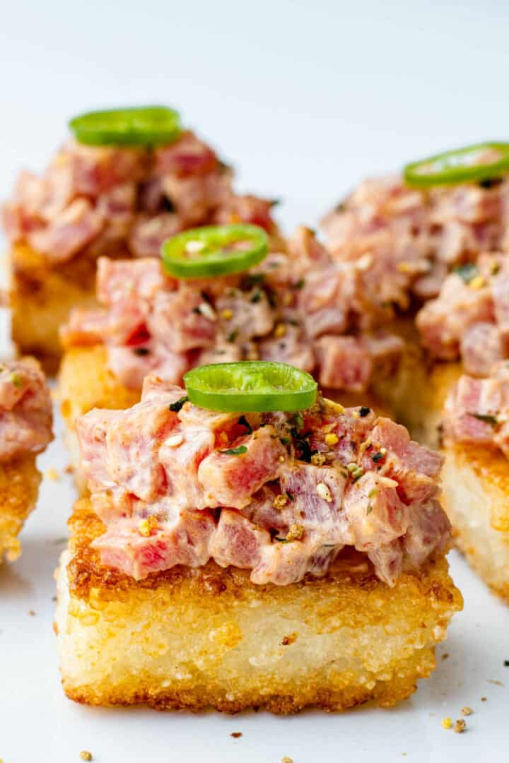 Spicy Tuna Crispy Rice Cooking With Ayeh