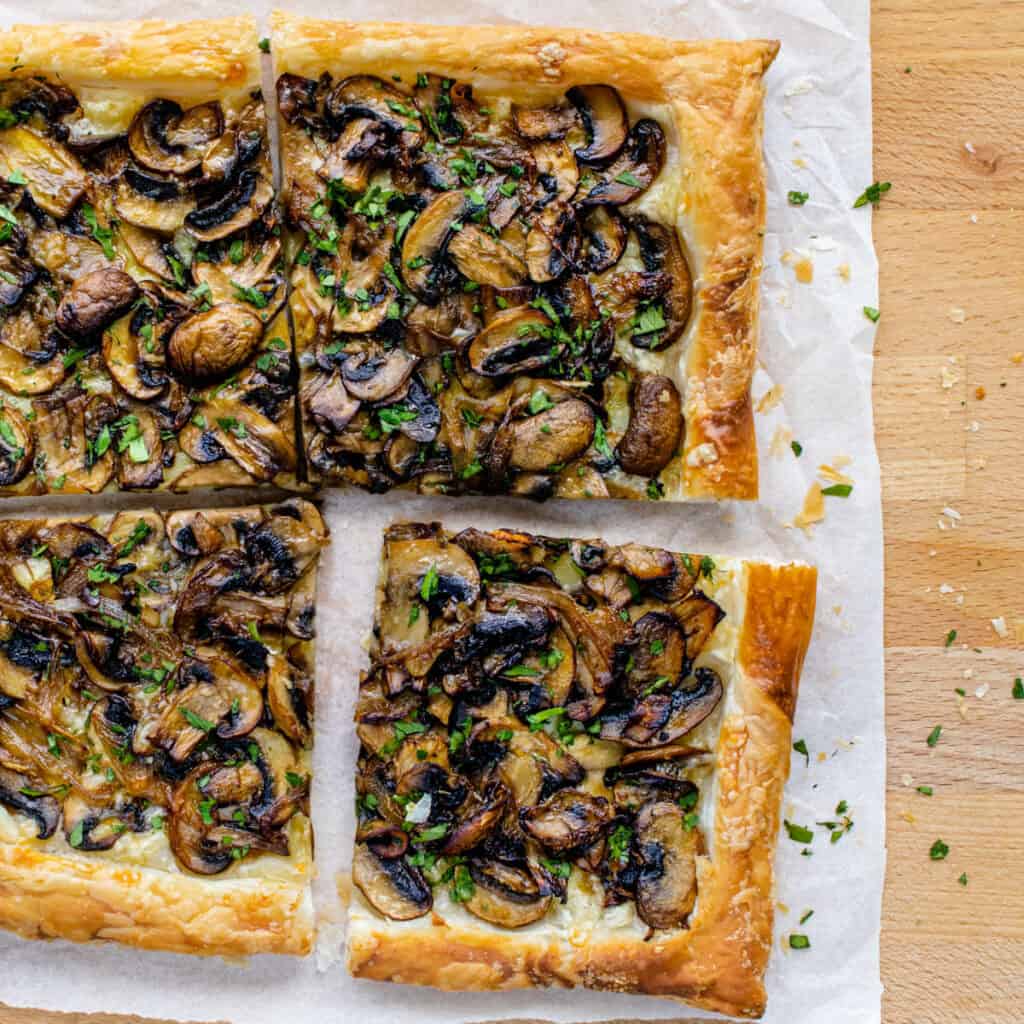 Mushroom Tart Cooking With Ayeh