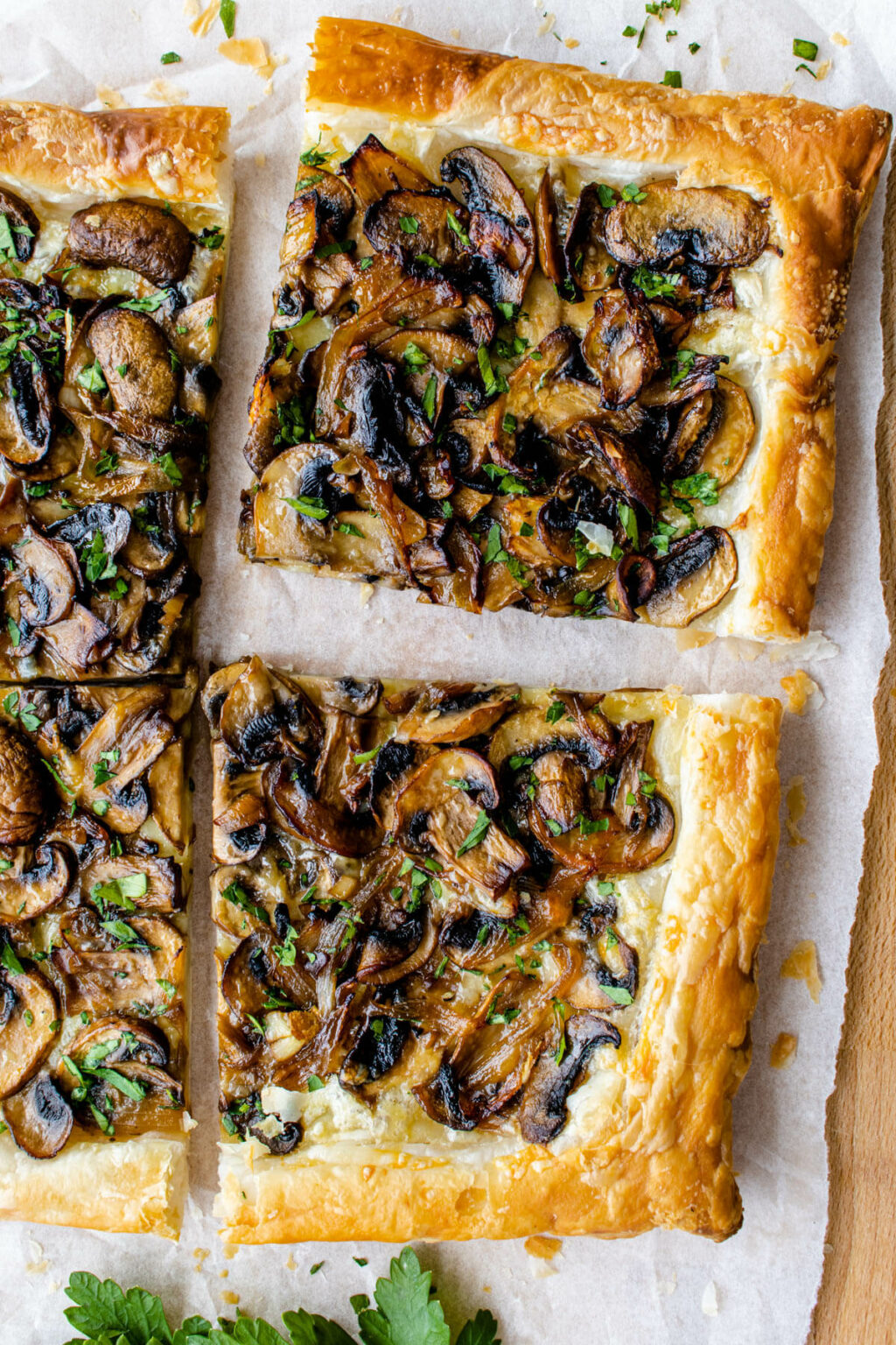 Mushroom Tart - Cooking With Ayeh