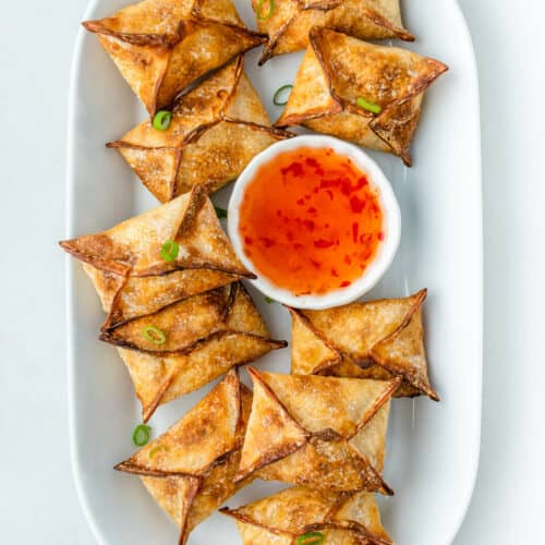 Veggie Rangoon Vegan Crab Rangoon - Cooking With Ayeh