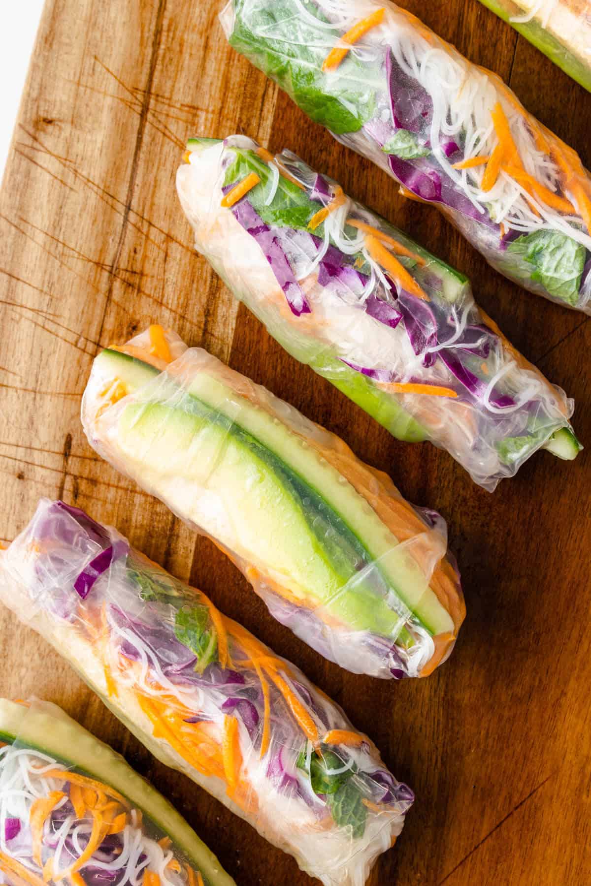 Vegan Summer Rolls - Cooking With Ayeh