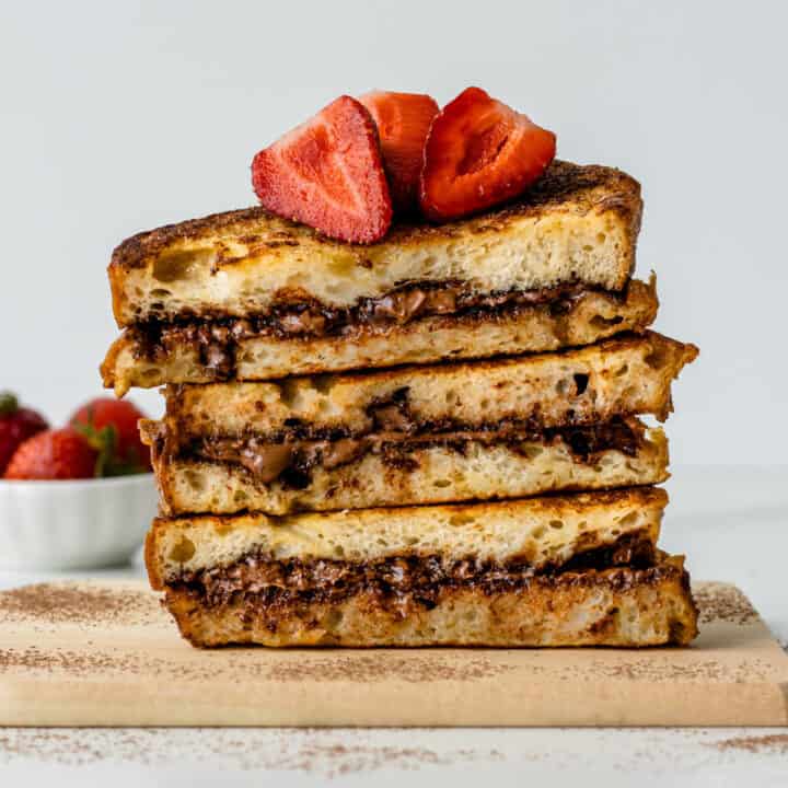 Nutella French Toast Cooking With Ayeh
