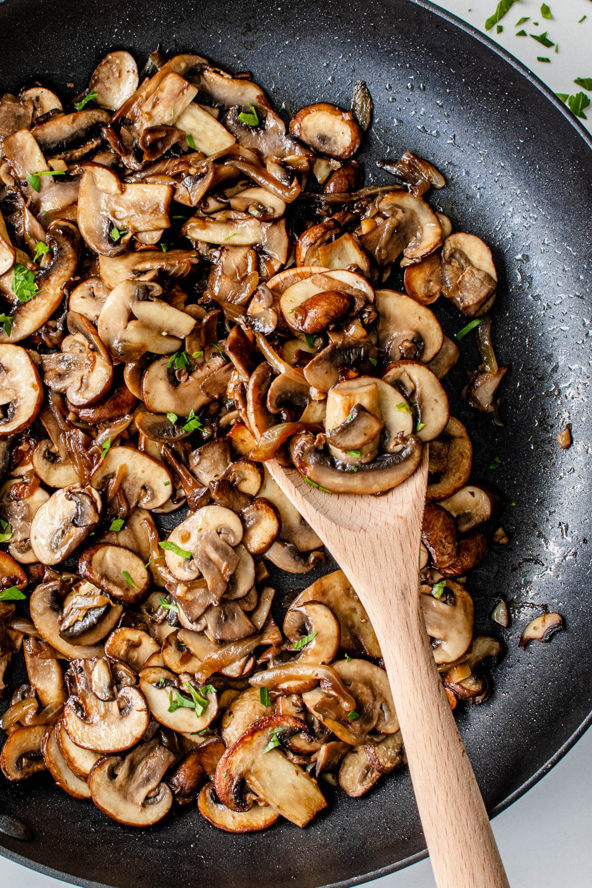 Pan-Fried Oyster Mushrooms - This Healthy Table