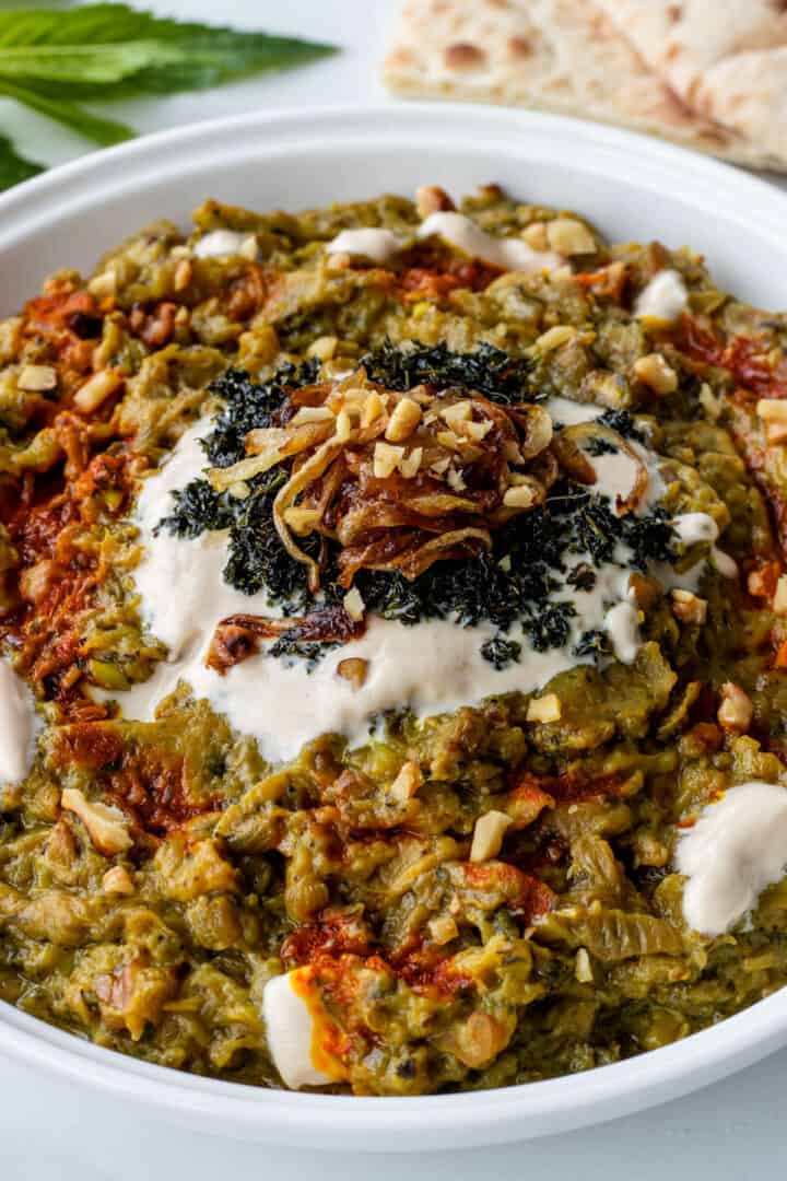 Kashke Bademjan (Persian Eggplant Dip) Cooking With Ayeh