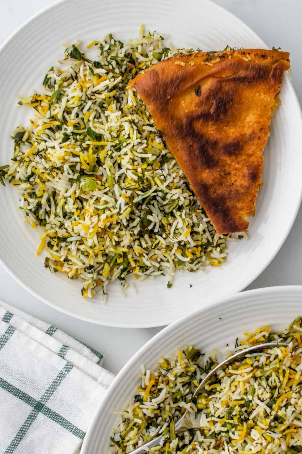 Sabzi Polo (Persian Herb Rice) - Cooking With Ayeh