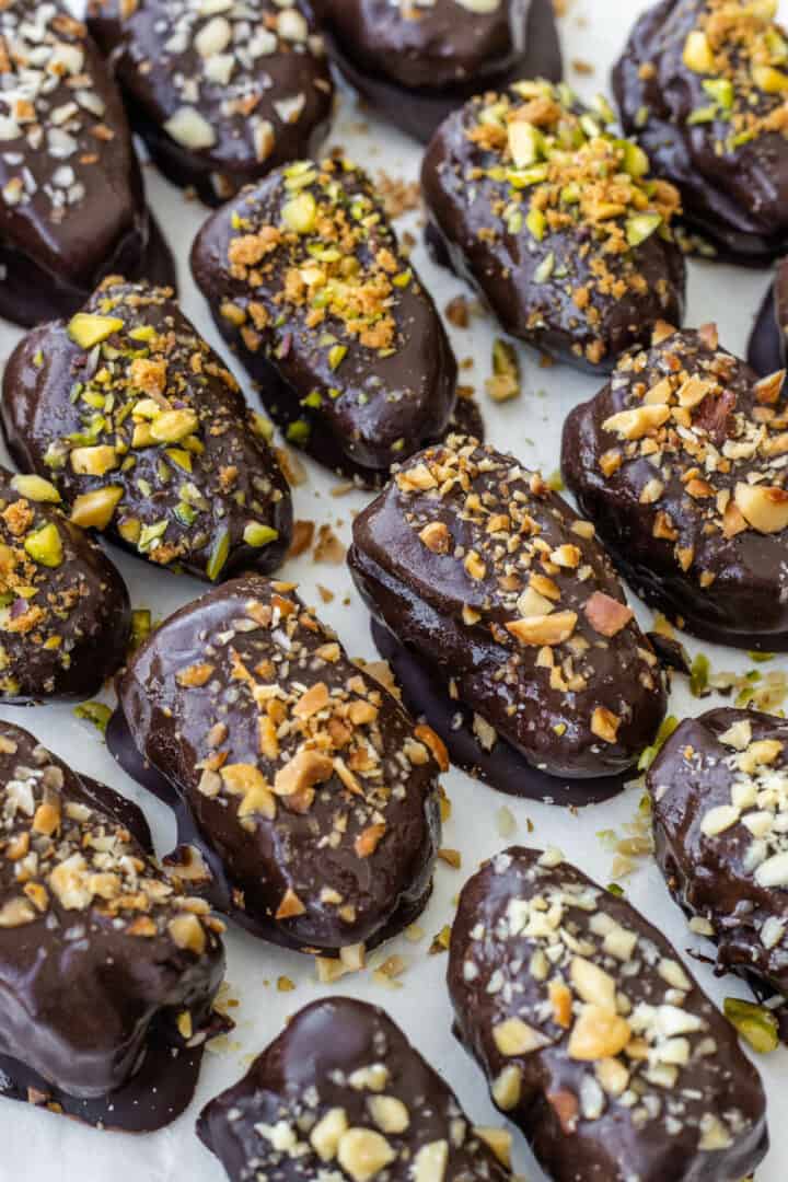 Chocolate Dates (3 Flavors) - Cooking With Ayeh