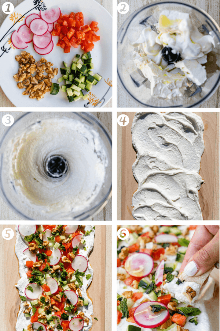 Persian Whipped Feta Butter Board Cooking With Ayeh