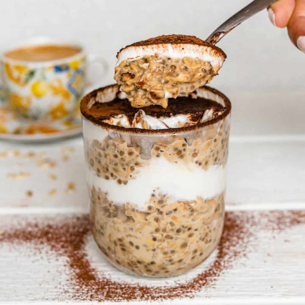 Tiramisu Overnight Oats Cooking With Ayeh