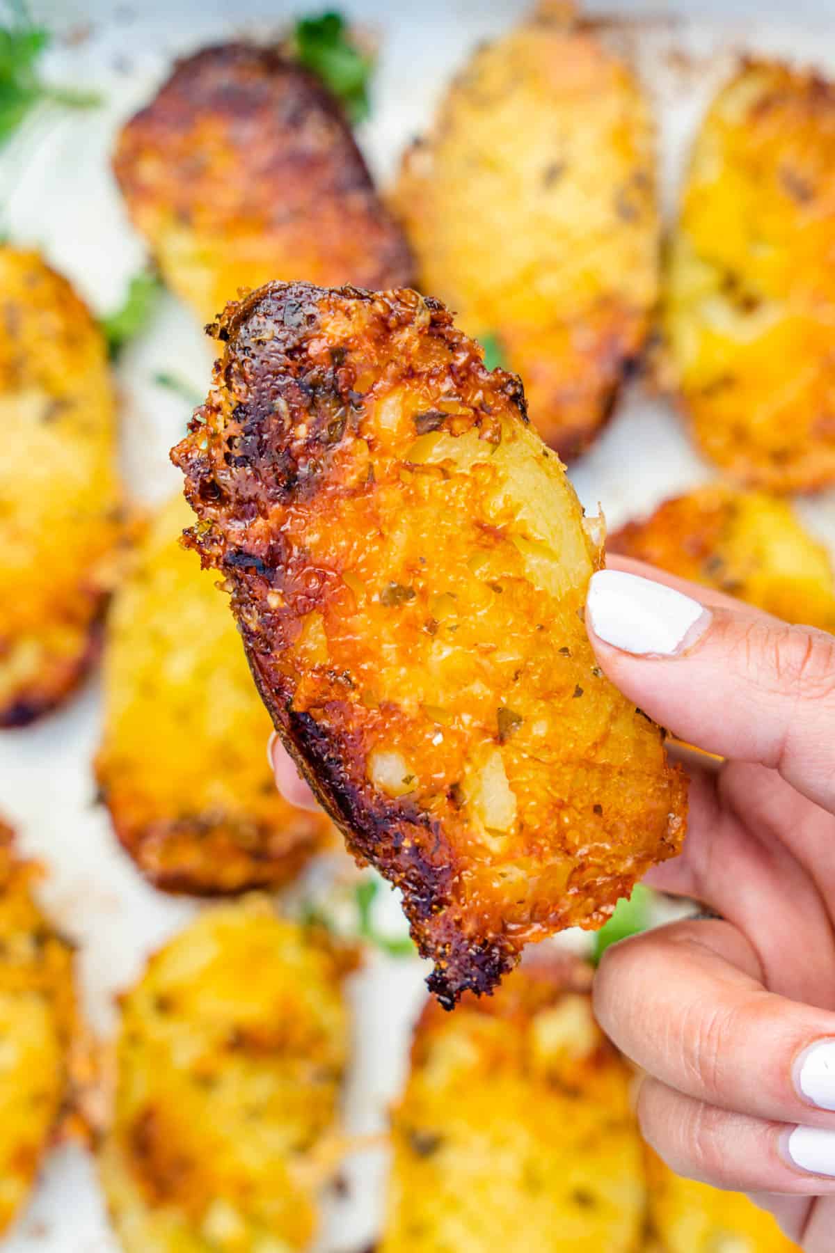 Parmesan Crusted Potatoes (Viral TikTok) - Cooking With Ayeh