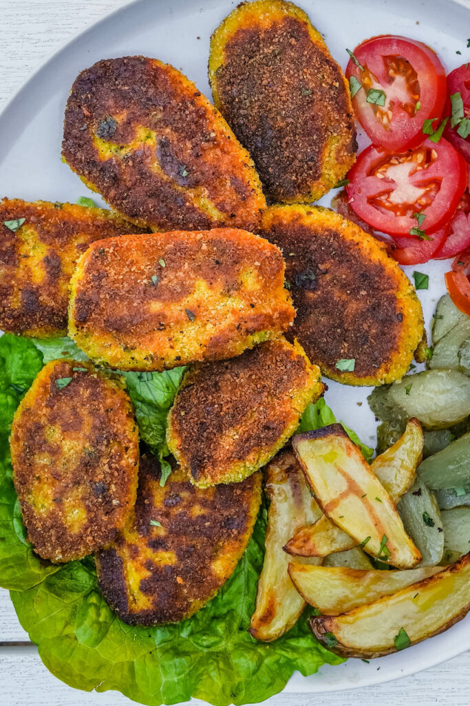 Kotlet Persian Patties (Vegetarian Recipe) - Cooking With Ayeh