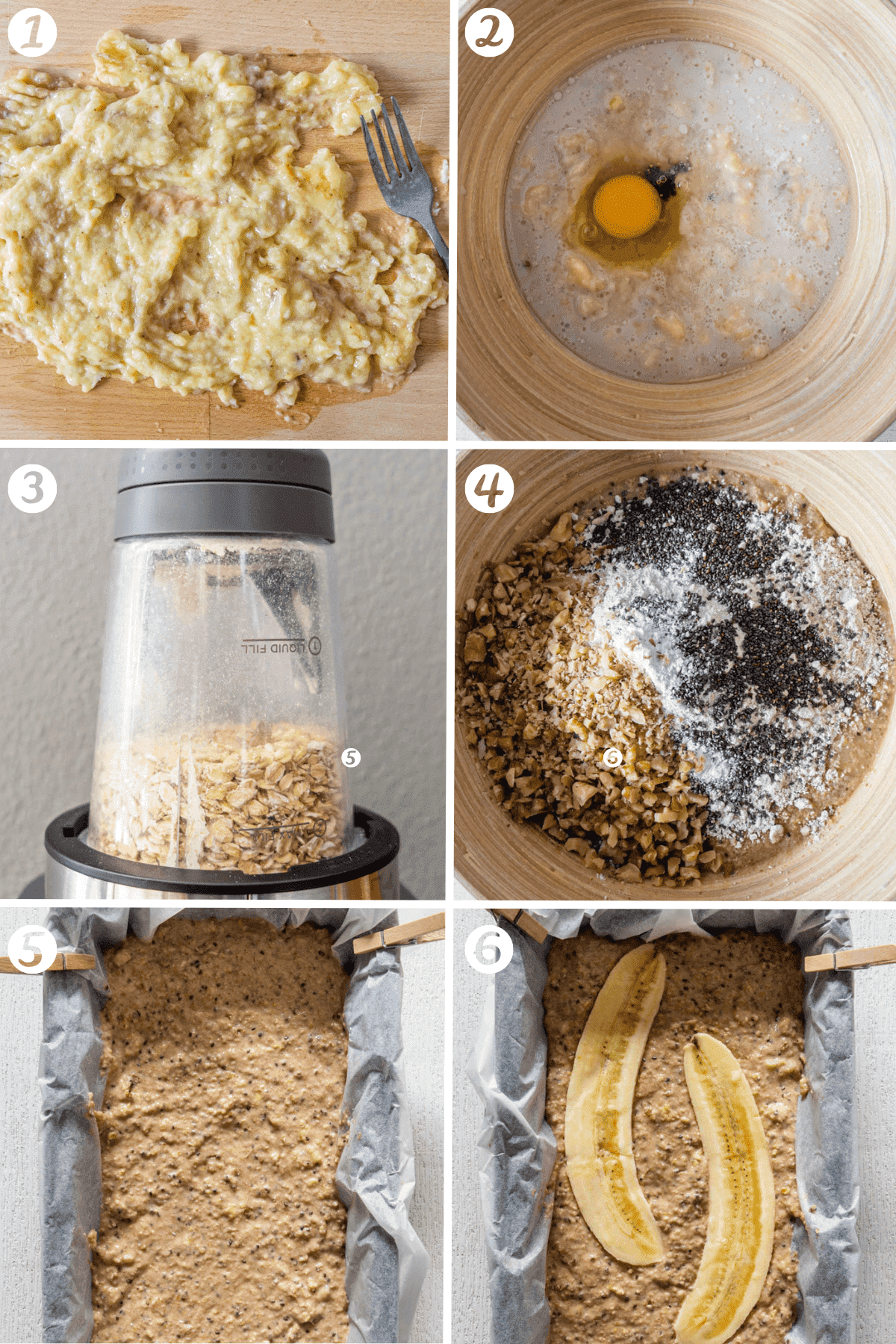 Steps on how to make Healthy Banana Bread