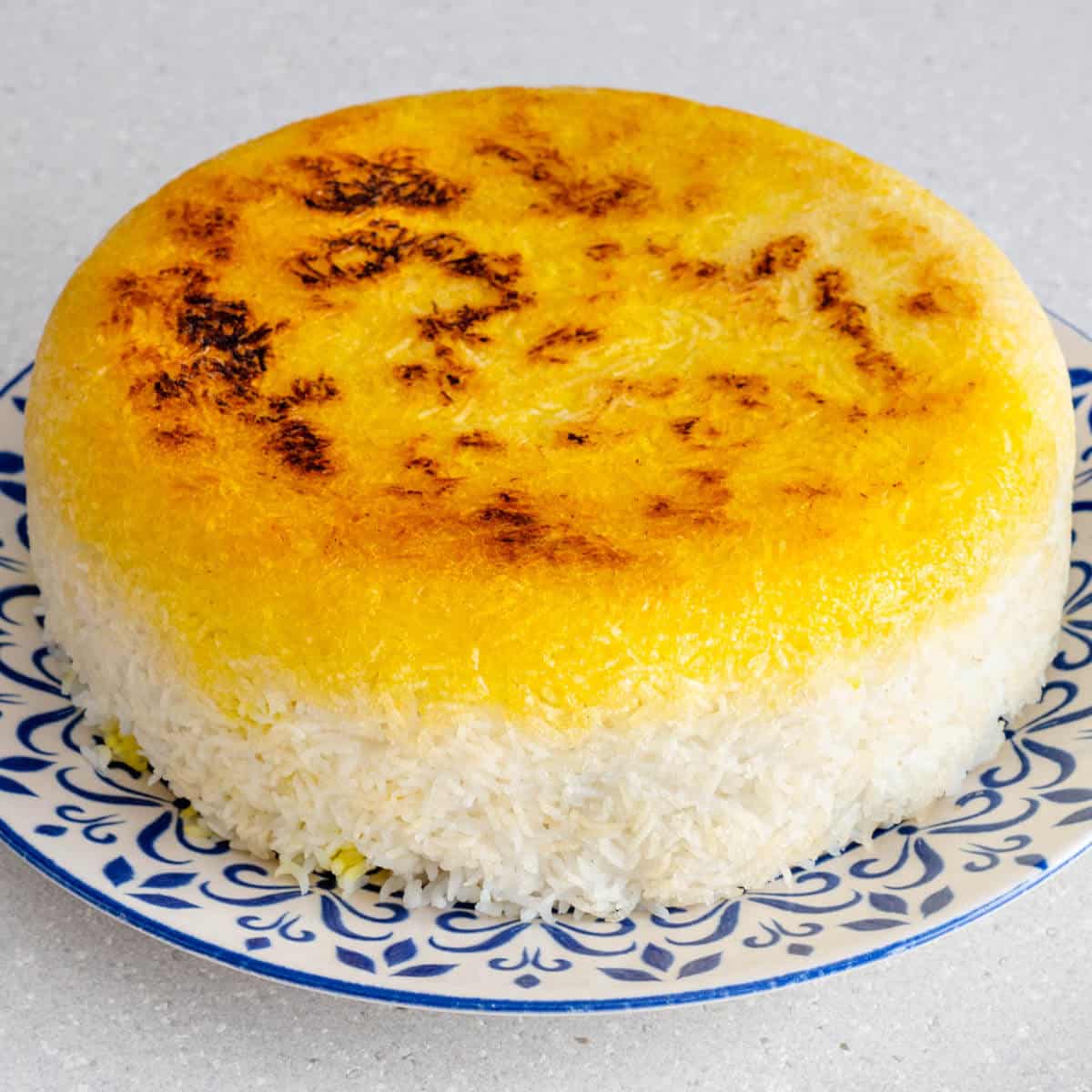 Tahchin (Persian Saffron Rice Cake) Recipe by Bethica Das - Cookpad