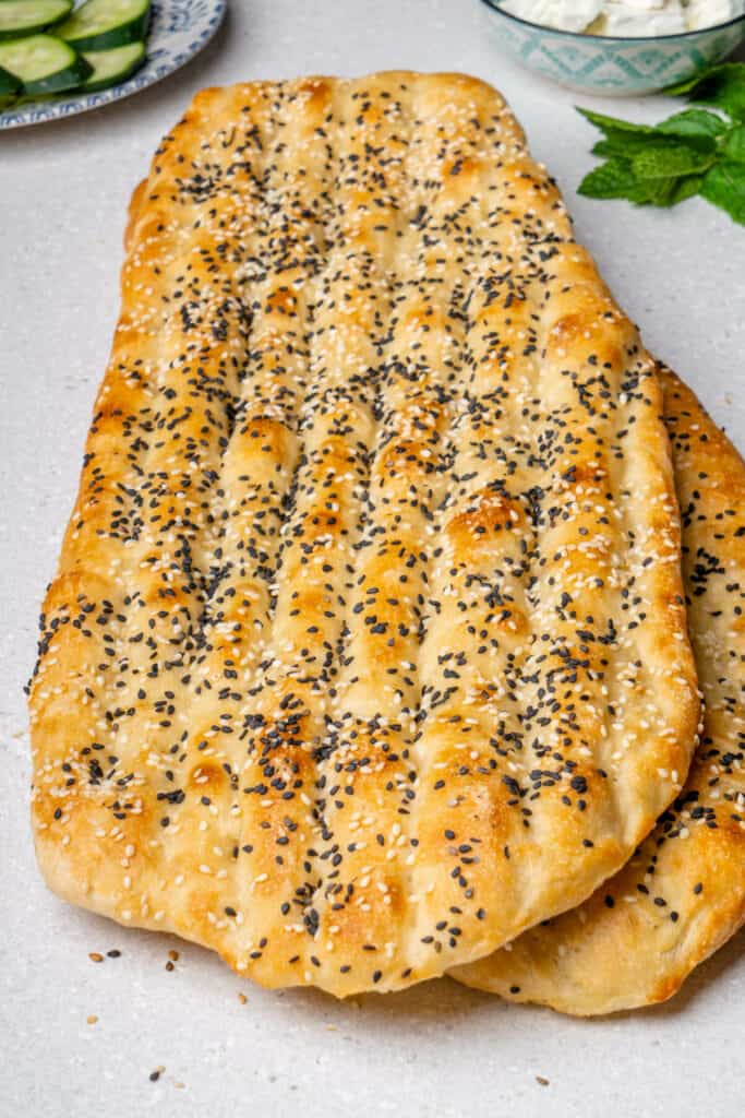 Barbari Bread (Easy Persian Flatbread) - Cooking With Ayeh