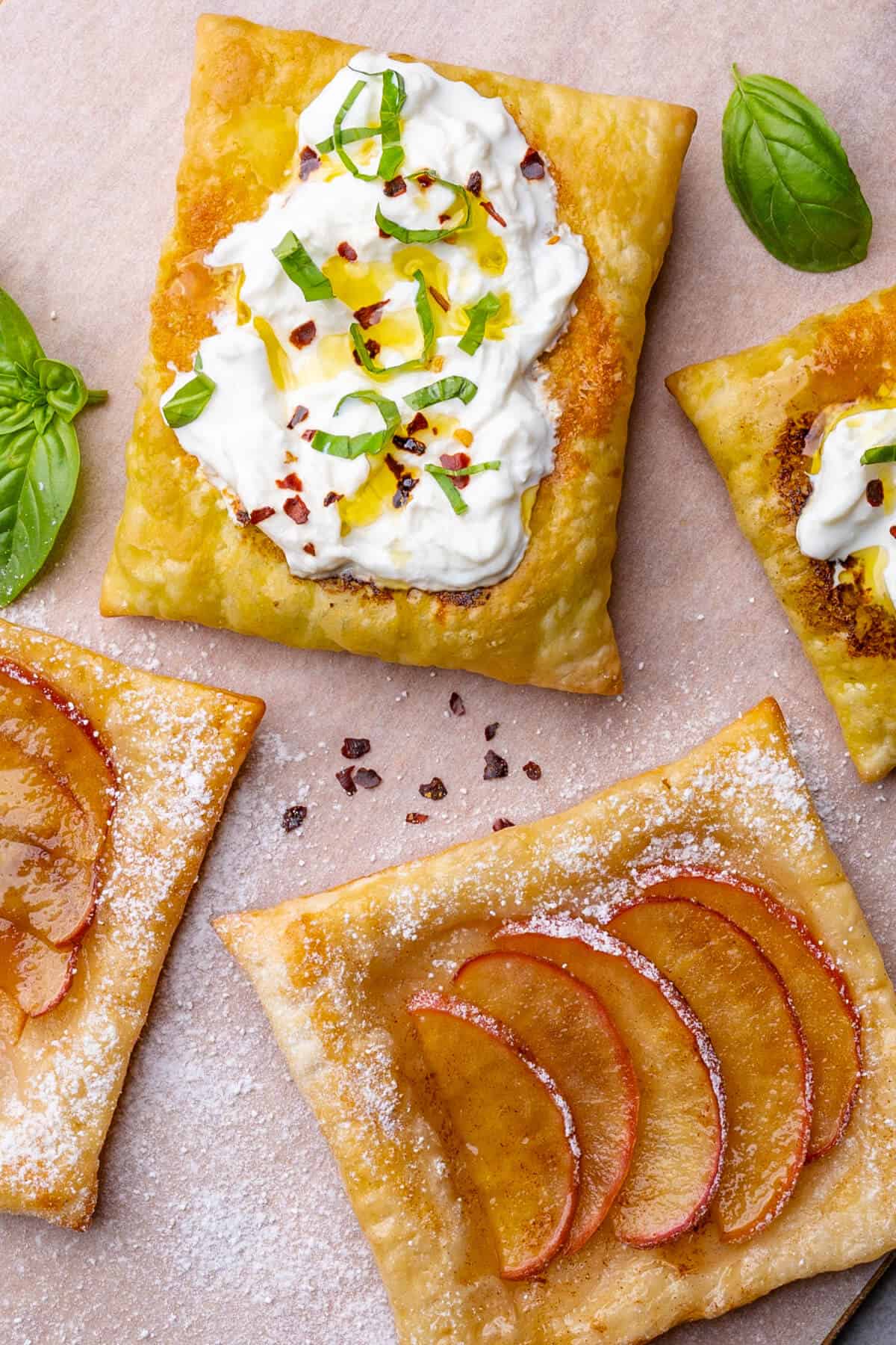 3-Ingredient Puff Pastry Bites with Roasted Red Peppers & Feta