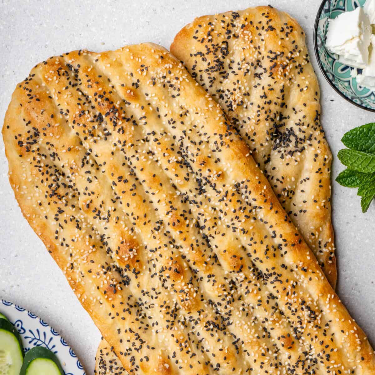 Barbari Bread Easy Persian Flatbread