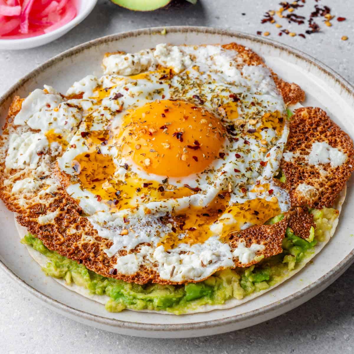 Crispy Fried Eggs Recipe