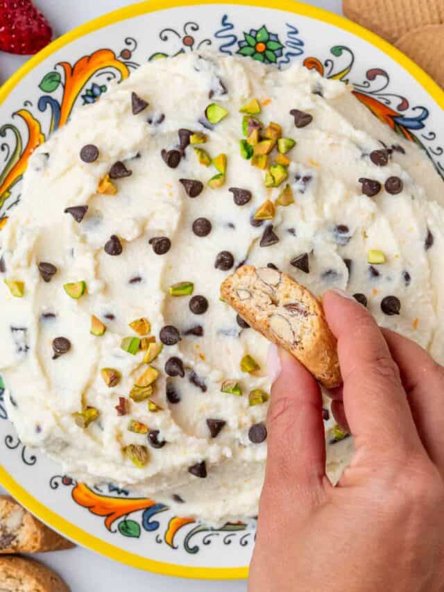 Authentic Cannoli Dip (Nonno's Recipe)
