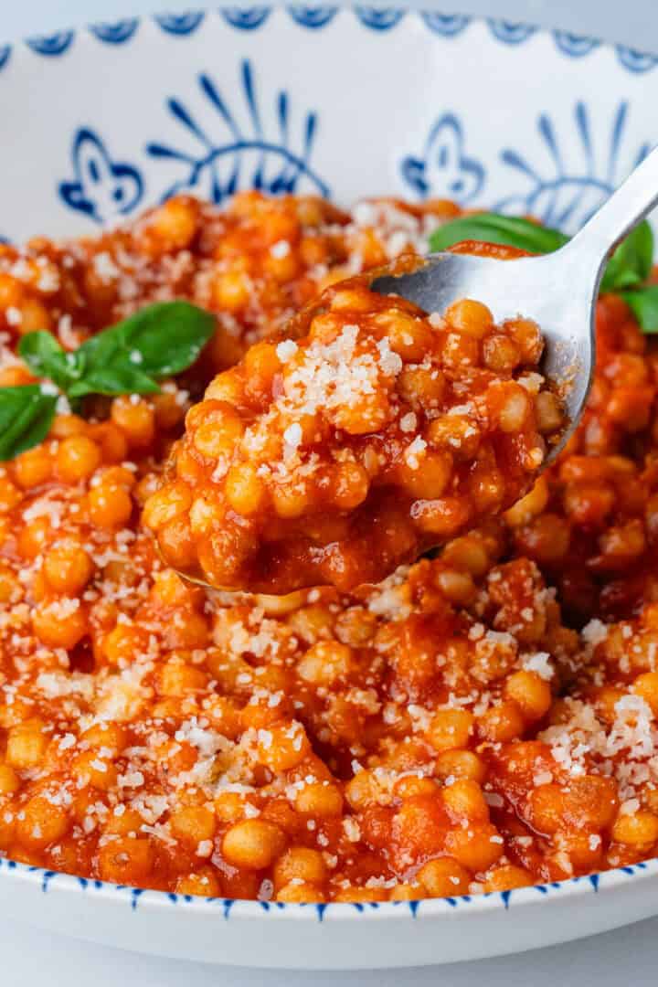 Fregola (Traditional Sardinian Pasta) - Cooking With Ayeh