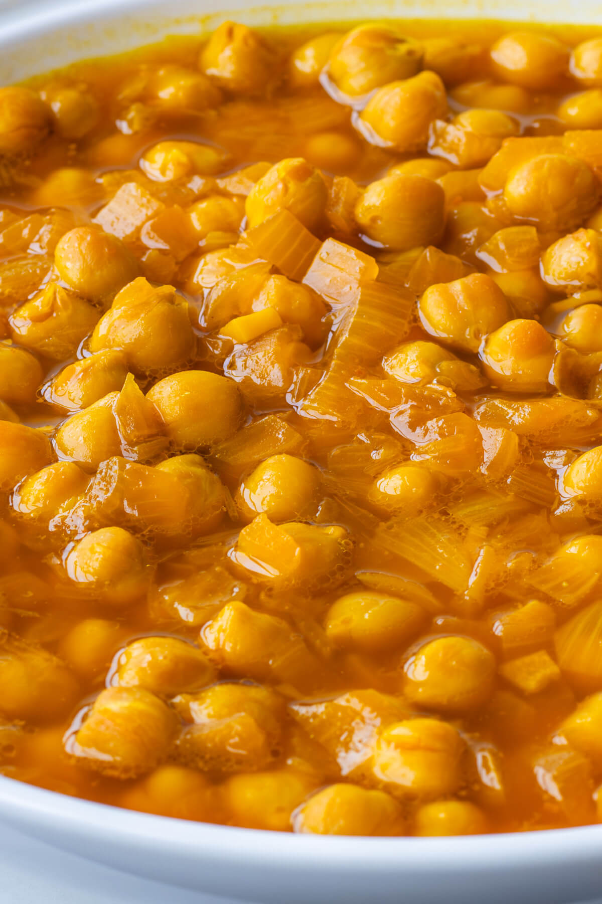 Close up of stew to show texture