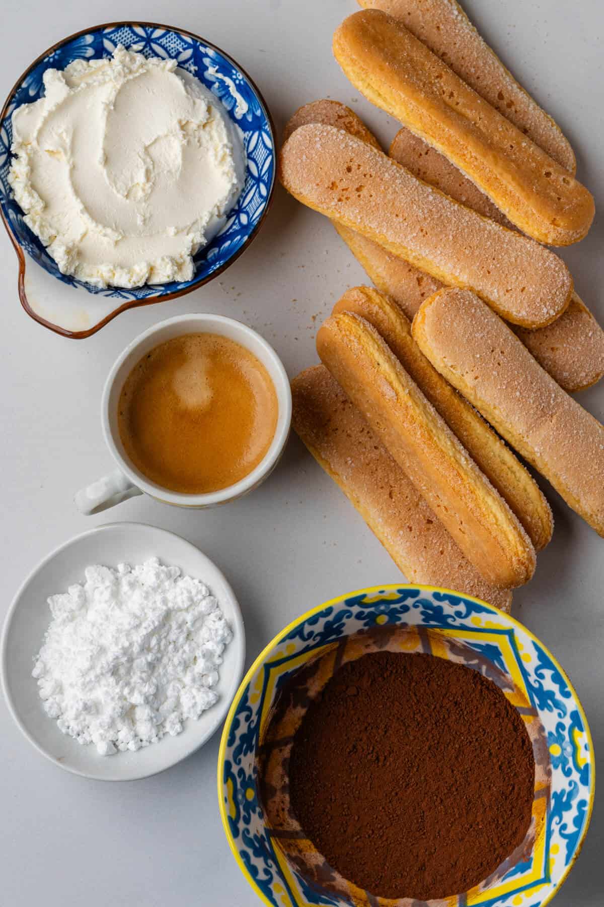 Ingredients used to make truffles