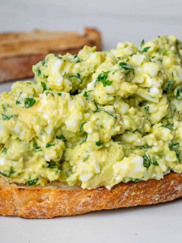 Avocado Egg Salad (Protein Packed)
