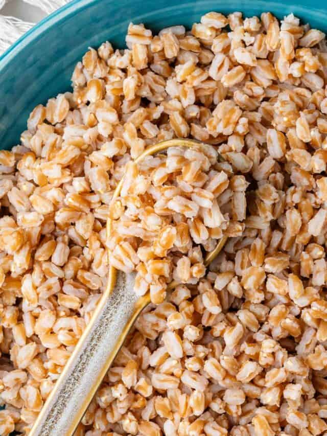 How to Cook Farro (Perfect Everytime!)