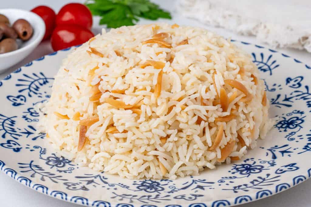 Turkish Rice (Pilaf with Orzo) - Cooking With Ayeh